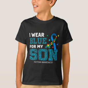 Camiseta Me Pongo Azul Por Mi Hijo Para Concienciar Al Auti