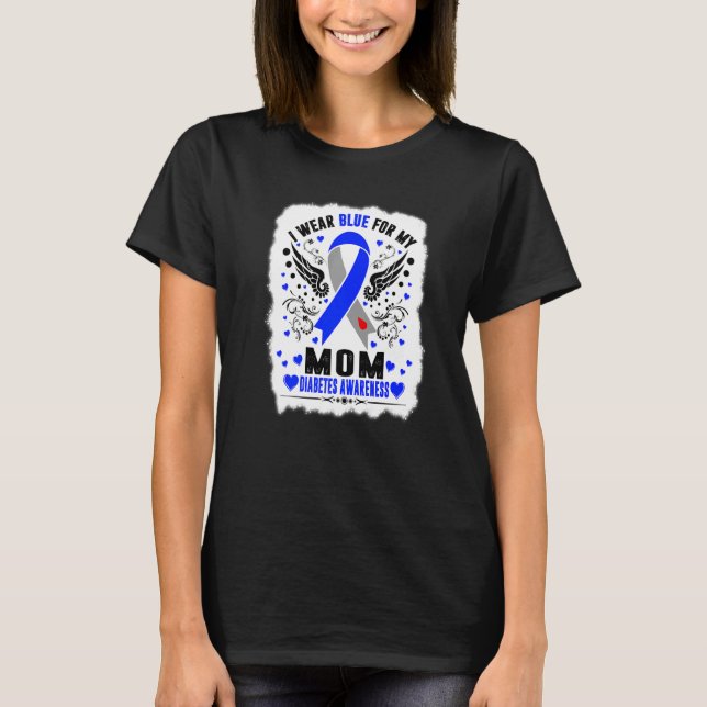 Camiseta Me Pongo Azul Por Mi Mamá Mes De Conciencia Sobre  (Anverso)