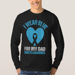 Camiseta Me Pongo Azul Por Mi Padre T1D Hijo De Conciencia