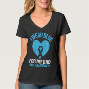 Camiseta Me Pongo Azul Por Mi Padre T1D Hijo De Conciencia 