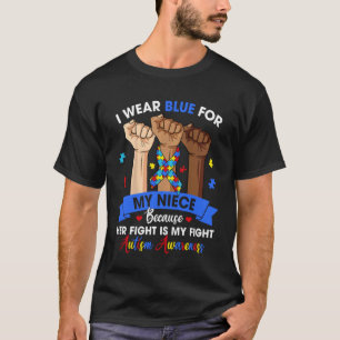 Camiseta Me pongo azul por mi sobrina ropa familiar a juego