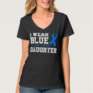 Camiseta Me Pongo Azul Por Mis Hijas, Autismo Y Sensibiliza