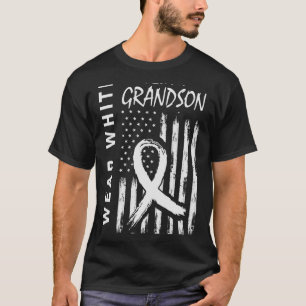 Camiseta Me Pongo Blanco Para La Conciencia Sobre El Cáncer