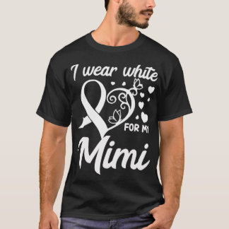 Camiseta Me Pongo Blanco Por Mi Conciencia Sobre El Cáncer 