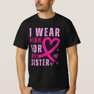 Camiseta Me Pongo de Rosa Por Mi Hermana Conciencia del Cán