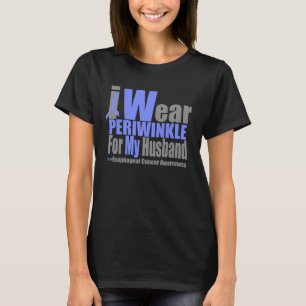 Camiseta Me Pongo el Periwinkle Por el Cáncer de Esófago de