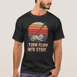 Camiseta Me Pongo Fluff En Cosas Agujas Felices
