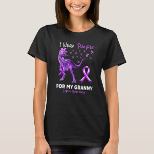 Camiseta Me pongo morado por mi abuela Conciencia de lupus