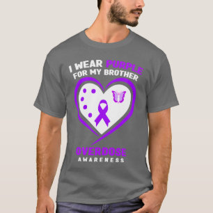 Camiseta Me pongo morado por mi hermano Conciencia de sobre
