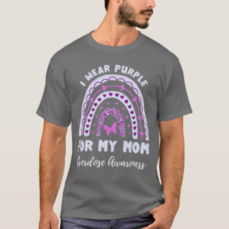 Camiseta Me pongo morado por mi mamá conciencia de sobredos