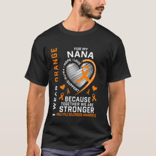 Camiseta Me pongo naranja por mi Nana consciente de la Escl