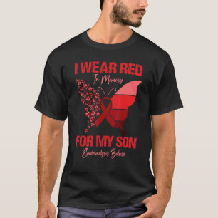 Camiseta Me Pongo Rojo En Memoria De Mi Hijo Epidermolysis