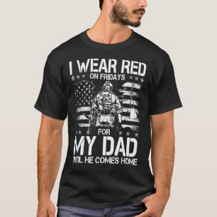 Camiseta Me Pongo Rojo Los Viernes Por Mi Papá Hasta Que Ll