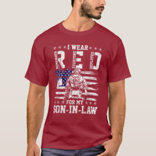 Camiseta Me pongo rojo los viernes por mi yerno