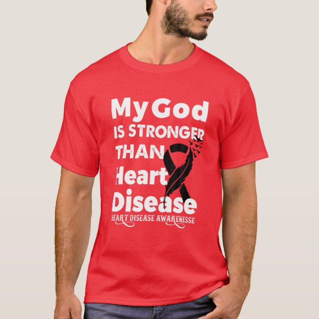 Camiseta Me Pongo Rojo Para Combatir El Mes De Concienciaci (Anverso)