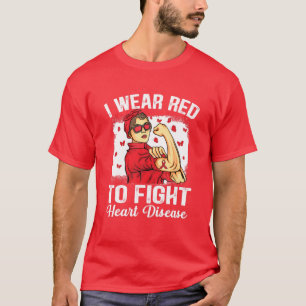 Camiseta Me Pongo Rojo Para Luchar Concienciación Sobre Las