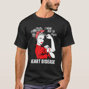 Camiseta Me Pongo Rojo Para Luchar Concienciación Sobre Las