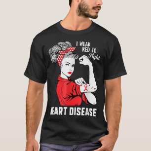 Camiseta Me Pongo Rojo Para Luchar Concienciación Sobre Las