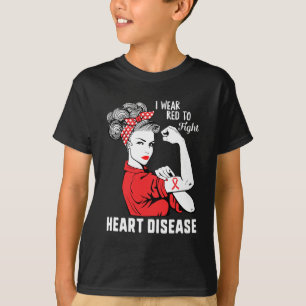 Camiseta Me pongo rojo para luchar contra la concienciación