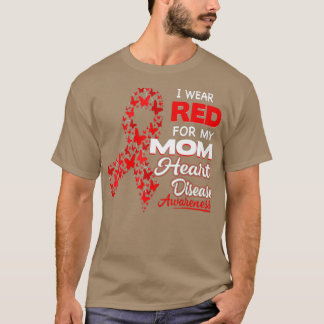 Camiseta Me pongo rojo para mi mamá. Conciencia sobre la en