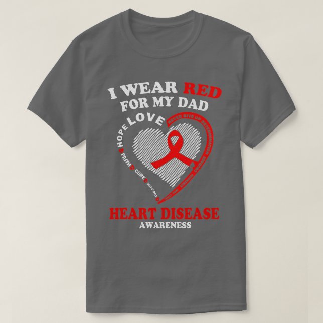 Camiseta Me Pongo Rojo Por El Regalo De Concienciación De L (Diseño del anverso)