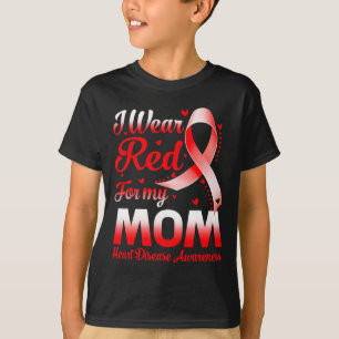 Camiseta Me Pongo Rojo Por La Conciencia De La Enfermedad C