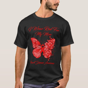 Camiseta Me Pongo Rojo Por La Conciencia De La Enfermedad C