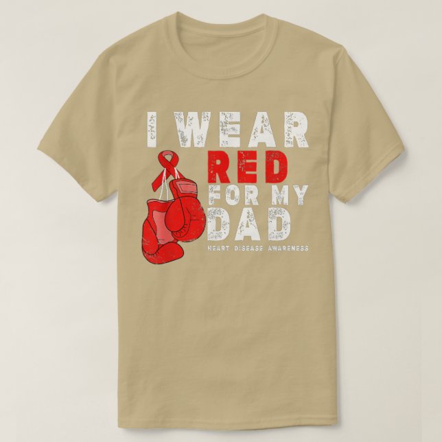Camiseta Me Pongo Rojo Por La Conciencia De La Enfermedad C (Diseño del anverso)