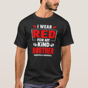 Camiseta Me Pongo Rojo Por La Conciencia De Mi Hermano Sobr