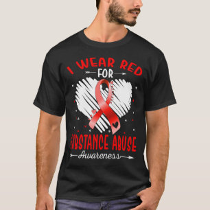 Camiseta Me Pongo Rojo Por La Conciencia Del ABUSO DE SUSTA