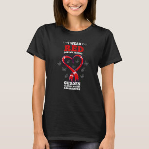 Camiseta Me Pongo Rojo Por Mi Amigo Sca Sudden Cardiac Arre