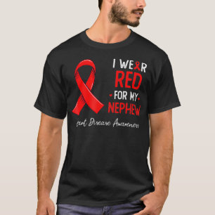 Camiseta Me pongo rojo por mi conciencia de la enfermedad c
