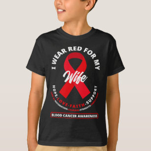 Camiseta Me Pongo Rojo Por Mi Esposa Conciencia Sobre El Cá