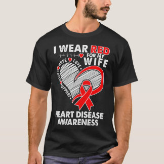 Camiseta Me Pongo Rojo Por Mi Esposa Para Concienciar Sobre