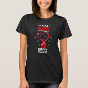 Camiseta Me Pongo Rojo Por Mi Hermana Sca Sudden Arresto Ca
