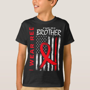 Camiseta Me Pongo Rojo Por Mi Hermano Conciencia Del Enferm