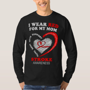 Camiseta Me Pongo Rojo Por Mi Mamá Paro De Cinta De Guerrer