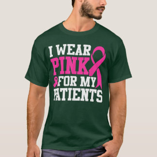 Camiseta Me pongo rosa por la conciencia del cáncer de mama