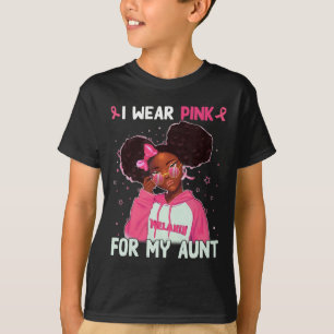 Camiseta Me pongo rosa por la conciencia del cáncer de mama