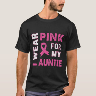 Camiseta Me pongo rosa por la conciencia del cáncer de mama