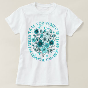 Camiseta Me Pongo Verde azulado Para Alguien A Quien Amo El