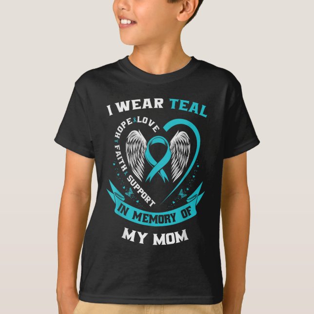 Camiseta Me Pongo Verde azulado Para Mi Mamá Fa De Concienc (Anverso)