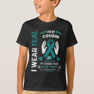 Camiseta Me Pongo Verde azulado Para Mi Primo Cinta De Cánc