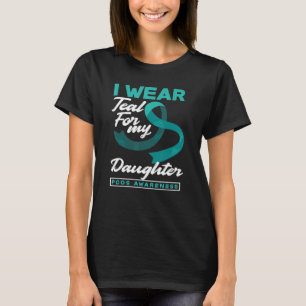 Camiseta Me Pongo Verde azulado Por La Conciencia De Mi Hij