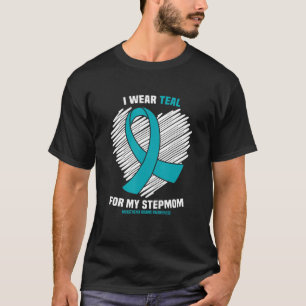 Camiseta Me Pongo Verde azulado Por Mi Madre Miastenia Grav