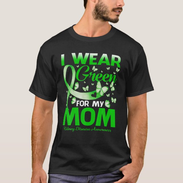 Camiseta Me Pongo Verde Para Concienciar A Mi Mamá Sobre La (Anverso)