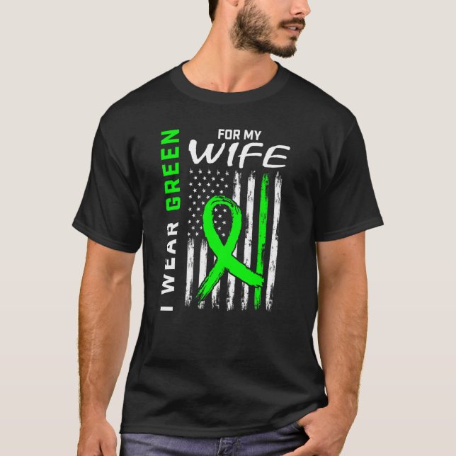 Camiseta Me Pongo Verde Para Concienciar Sobre La Enfermeda (Anverso)