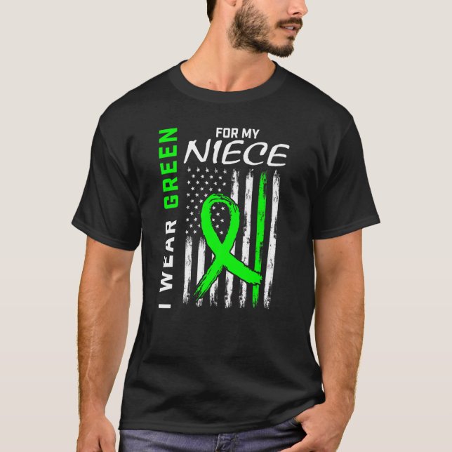 Camiseta Me Pongo Verde Para La Conciencia De Mi Niña Sobre (Anverso)