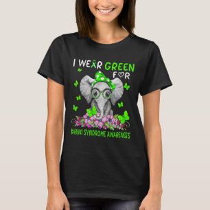 Camiseta Me pongo verde para la conciencia del síndrome de