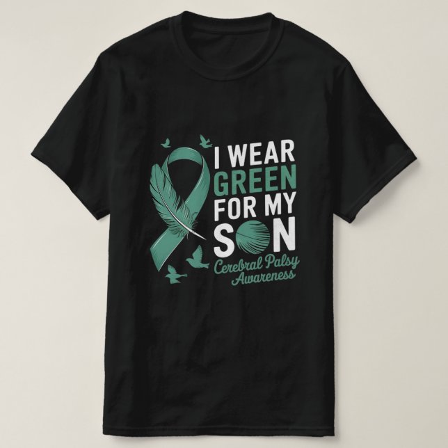 Camiseta Me pongo verde para que mi hijo tenga conciencia d (Diseño del anverso)